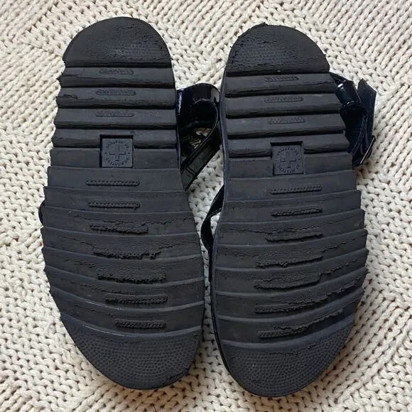 Doc Martens Black Blair Hydro Gladiator Sandals Size 8 - Picture 8 of 9